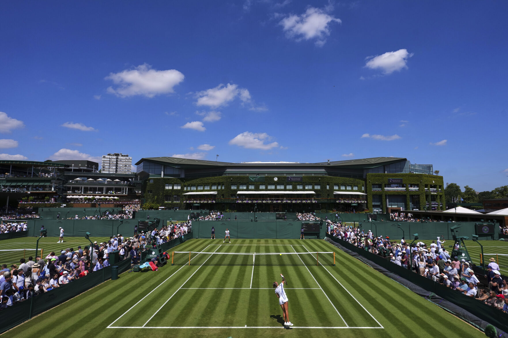 APTOPIX Britain Wimbledon Tennis